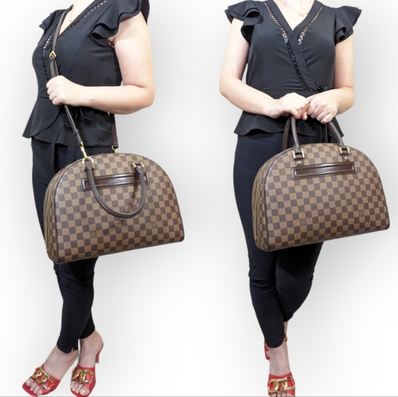 ✨️💎authentic Louis Vuitton Nolita Brown Damier bag - Picture 3 of 13